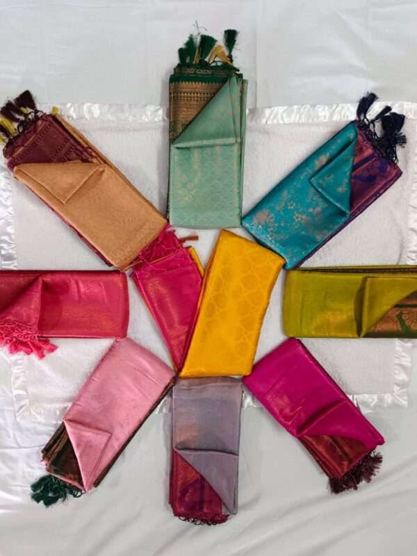 Copper Soft Silk Sarees