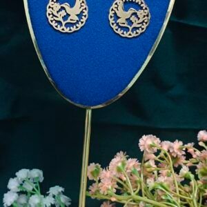 Royal 'N' Reesh 18K Gold Plated Stainless Steel Earrings Anti-Tarnish Waterproof Sweat proof Hypoallergenic