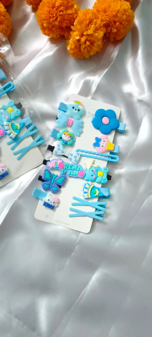 Kids Korean Hair Clips Card - Image 2