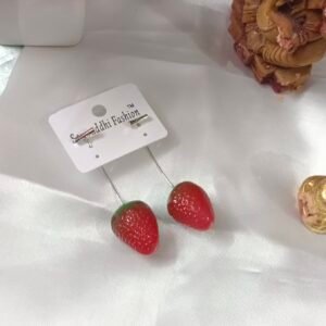 Strawberry Earrings (Korean Style)
