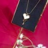 Royal 'N' Reesh 18K Gold-Plated Anti Tarnish Gold Plated Stainless Steel Melting Heart Lava Design Pendant Necklace Chain, Neckpiece Jewellery, Gifts for Women and Girls - Image 3