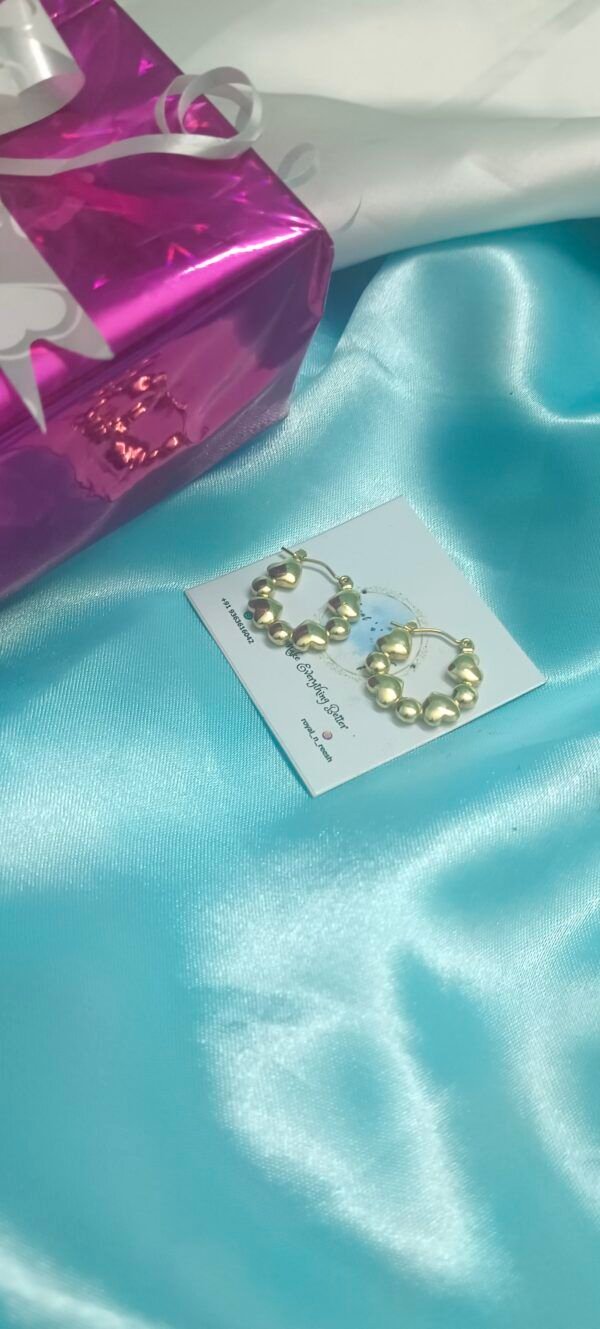 18K Gold Plated Hoop - Image 5