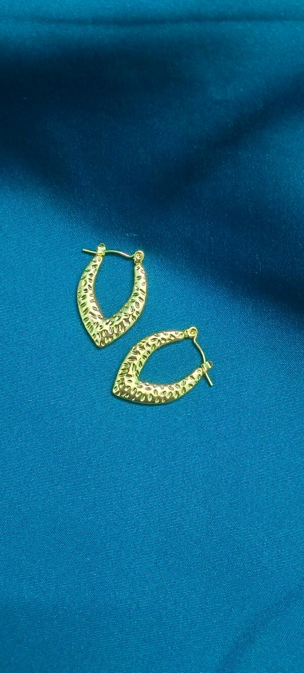 18K Gold Plated Anti-Tarnish Hoops - Image 7