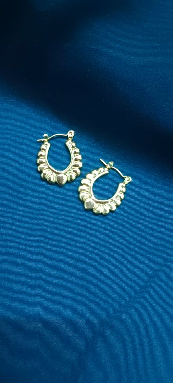 18K Gold Plated Anti-Tarnish Hoops - Image 8