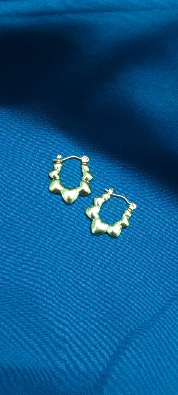 18K Gold Plated Anti-Tarnish Hoops - Image 5