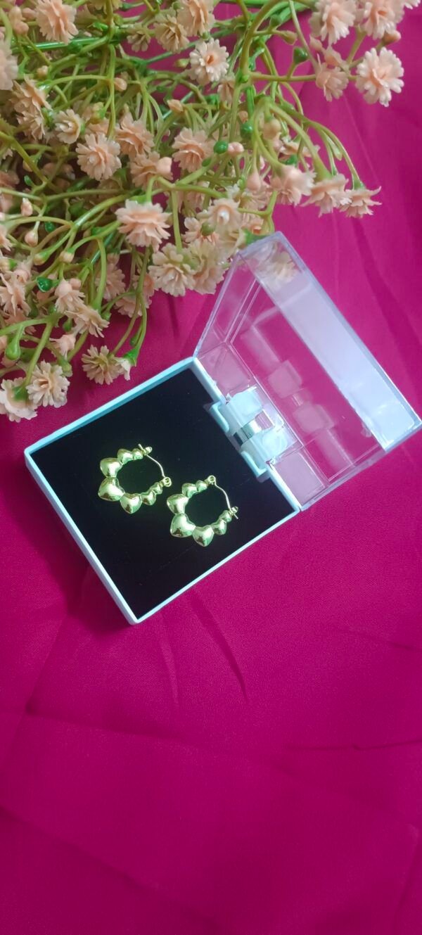 18K Gold Plated Anti-Tarnish Hoops