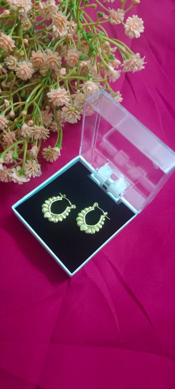 18K Gold Plated Anti-Tarnish Hoops