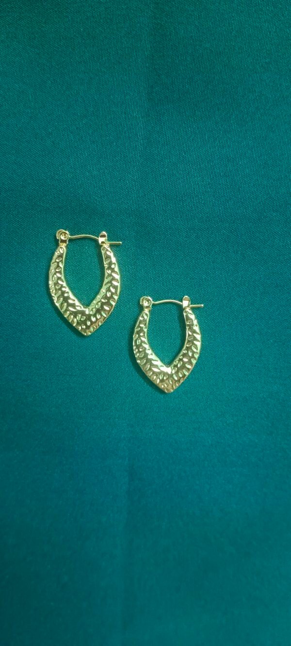 18K Gold Plated Anti-Tarnish Hoops - Image 6