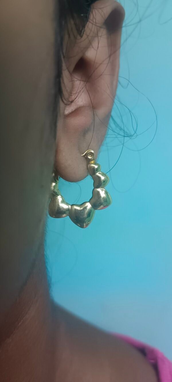 18K Gold Plated Anti-Tarnish Hoops - Image 6