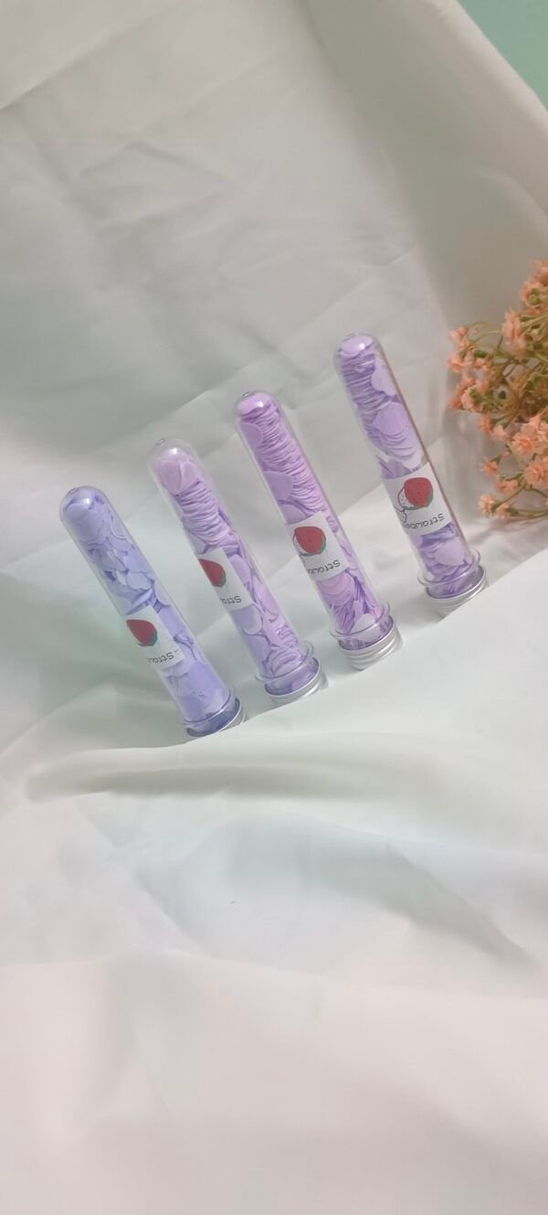 Tube Shape Bottle Paper Soap For Travel - Lavender - Image 2