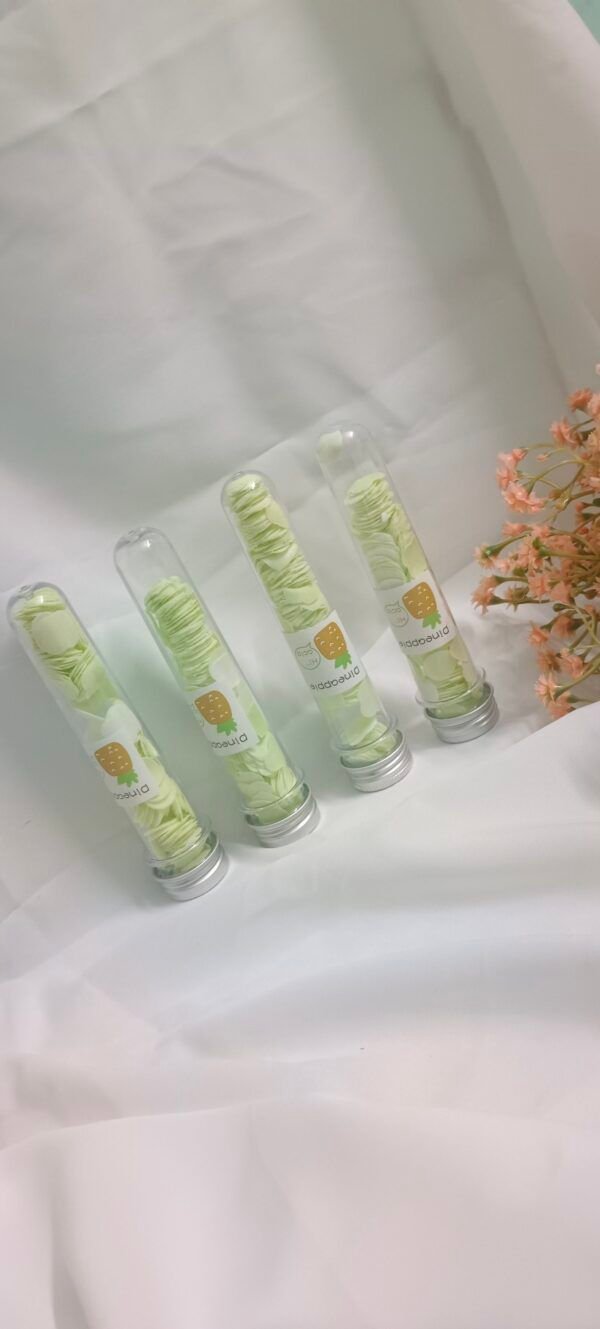 Tube Shape Bottle Paper Soap For Travel - Green