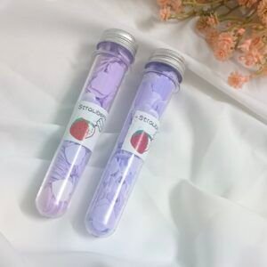 Tube Shape Bottle Paper Soap For Travel - Lavender