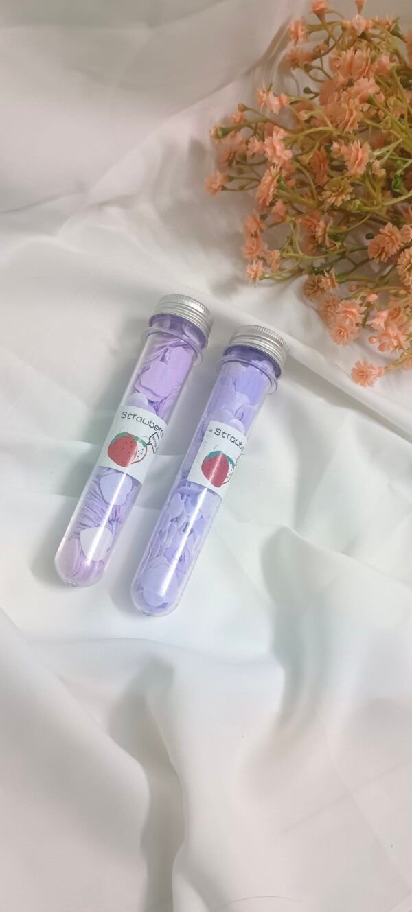 Tube Shape Bottle Paper Soap For Travel - Lavender