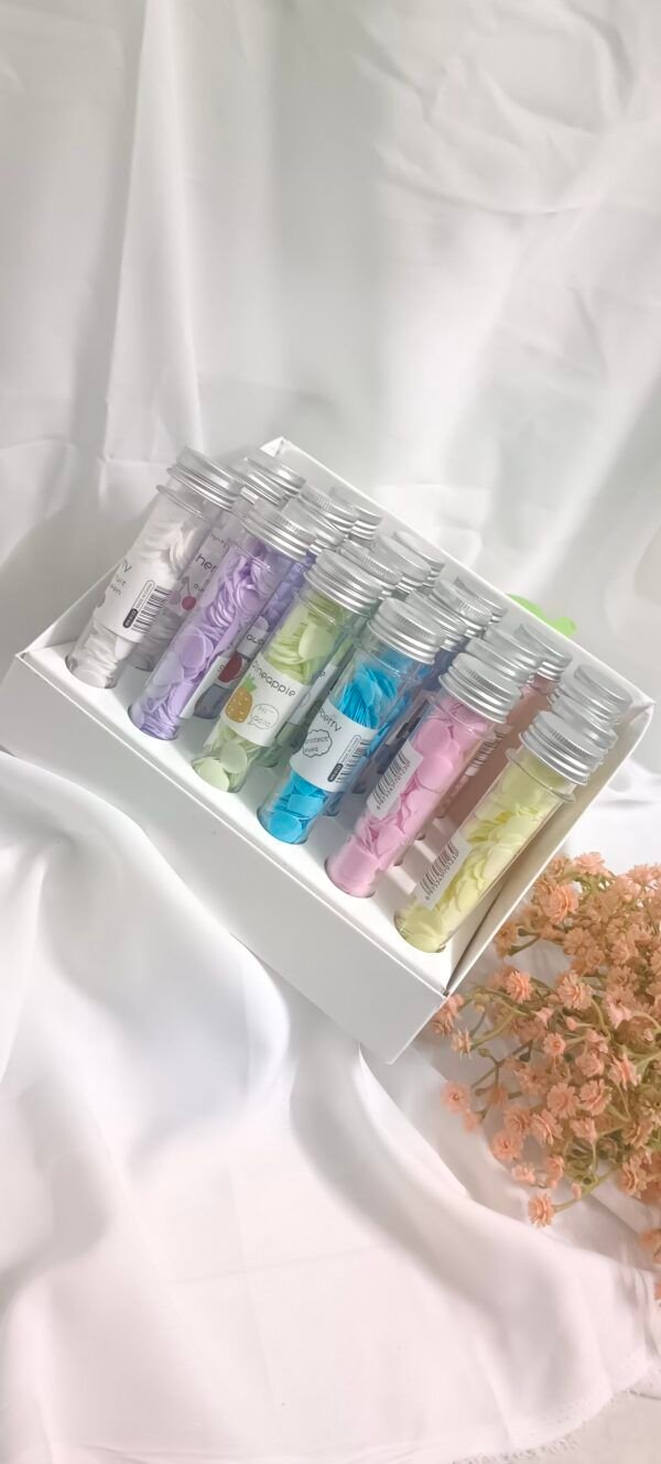 Tube Shape Bottle Paper Soap For Travel - Lavender - Image 6