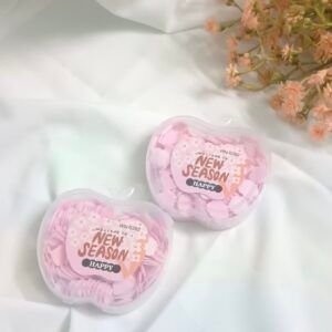 Apple Shape Paper Soap Travel Friendly - Rose