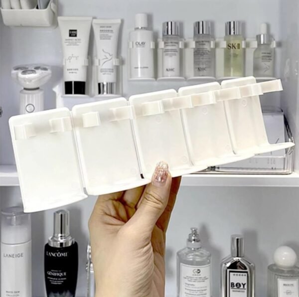 Self Adhesive Wall Mounted Organizer 5 Slot pack 1