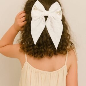 Pearl Hair Bow