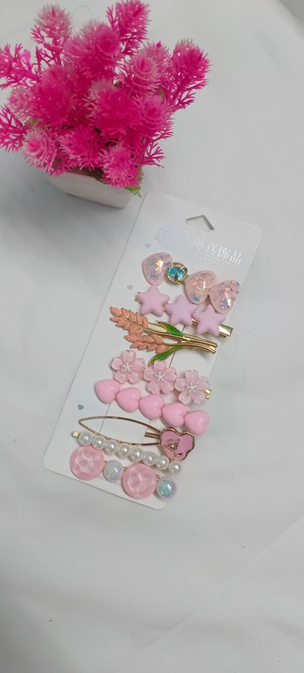 Korean Hair Pins - 8 Piece Set - Image 5