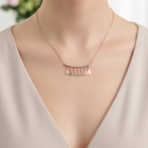 AD Stone Necklace - Anti Tarnish