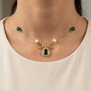 Royal 'N' Reesh - Imported Invisible Chains - Victorian Pendant